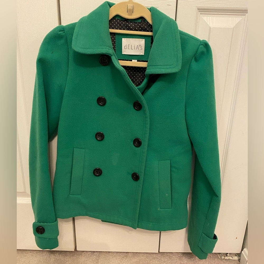 Delia’s, green pea coat